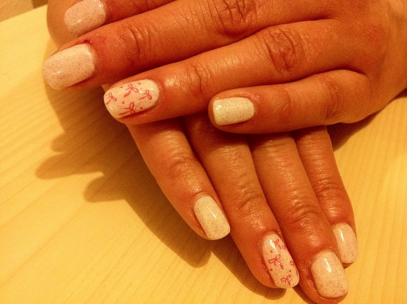 Brush up and Polish up! CND Shellac Nail Art Studio White and Konad