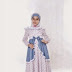 Model Baju Muslim Anak Motif Polkadot