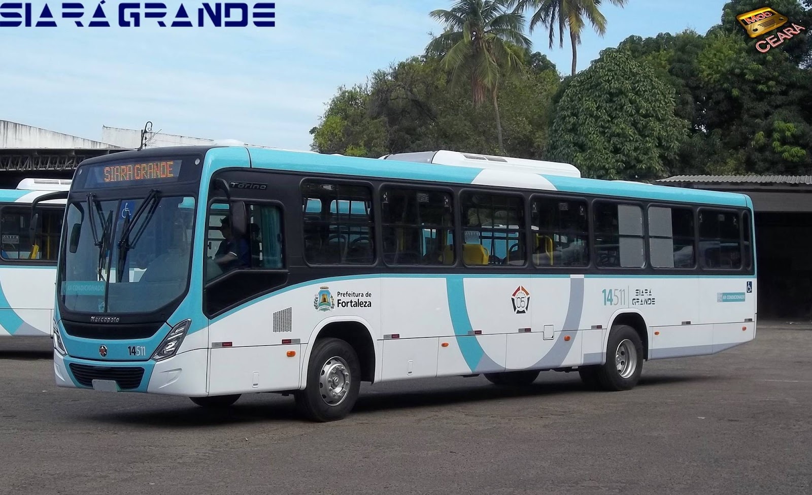 19,6 da frota de ônibus de Fortaleza é equipada com arcondicionado