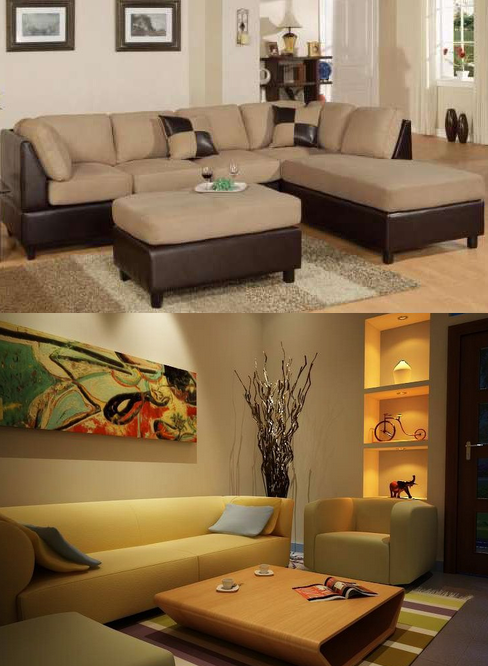 furniture ruang tamu sofa minimalis