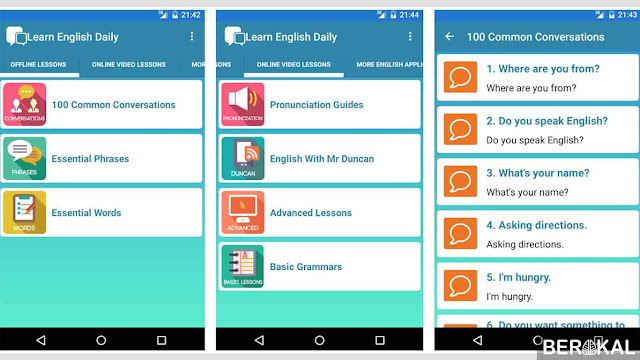 Aplikasi Belajar Bahasa Inggris Android Offline Terbaik