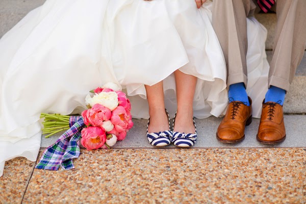 sapato listrado para noivas
