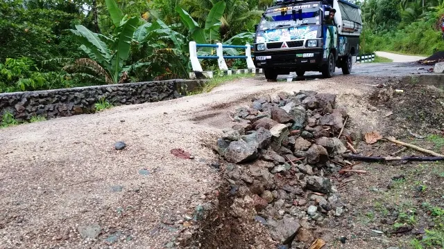  Indikasi Korupsi Miliaran Rupiah, Proyek Preservasi Rehabilitasi Jalan Nasional Di Talaud Amburadul
