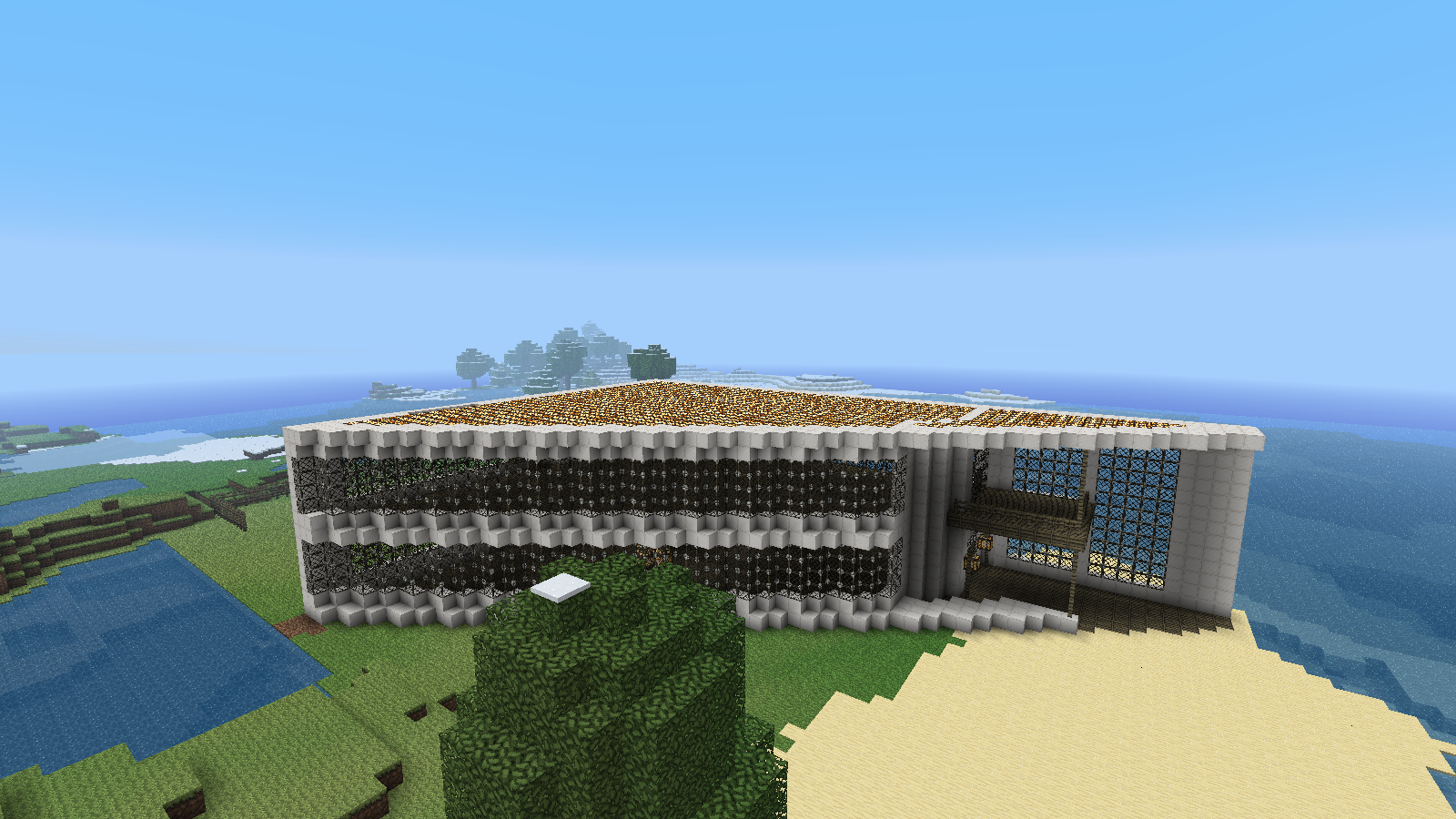 The Art of Minecraft Triangle Building