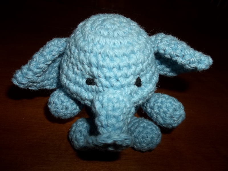 Free Amigurumi Crochet Pattern Baby Elephant