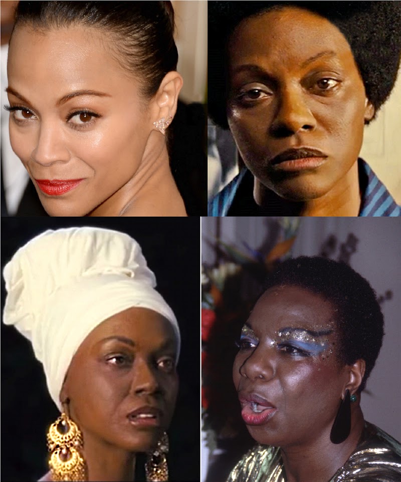Familia de la cantante Nina Simone se opone a que Zoe Saldaña protagonice su vida en película