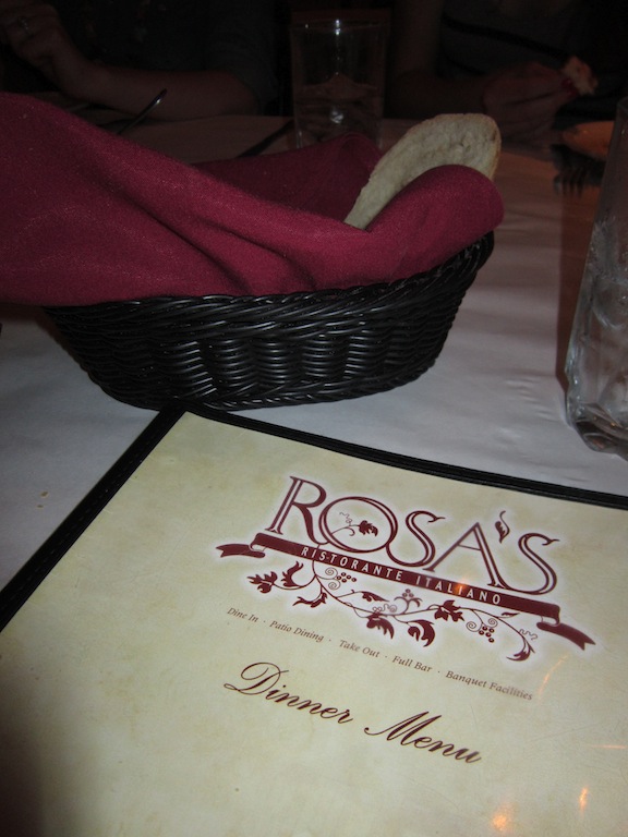 Melissa Good Taste Rosa's Italian Restaurant Pismo Beach, CA