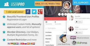 UserPro 4.9.8.1 – User Profiles with Social Login | Download Nulled UserPro WordPress Plugin