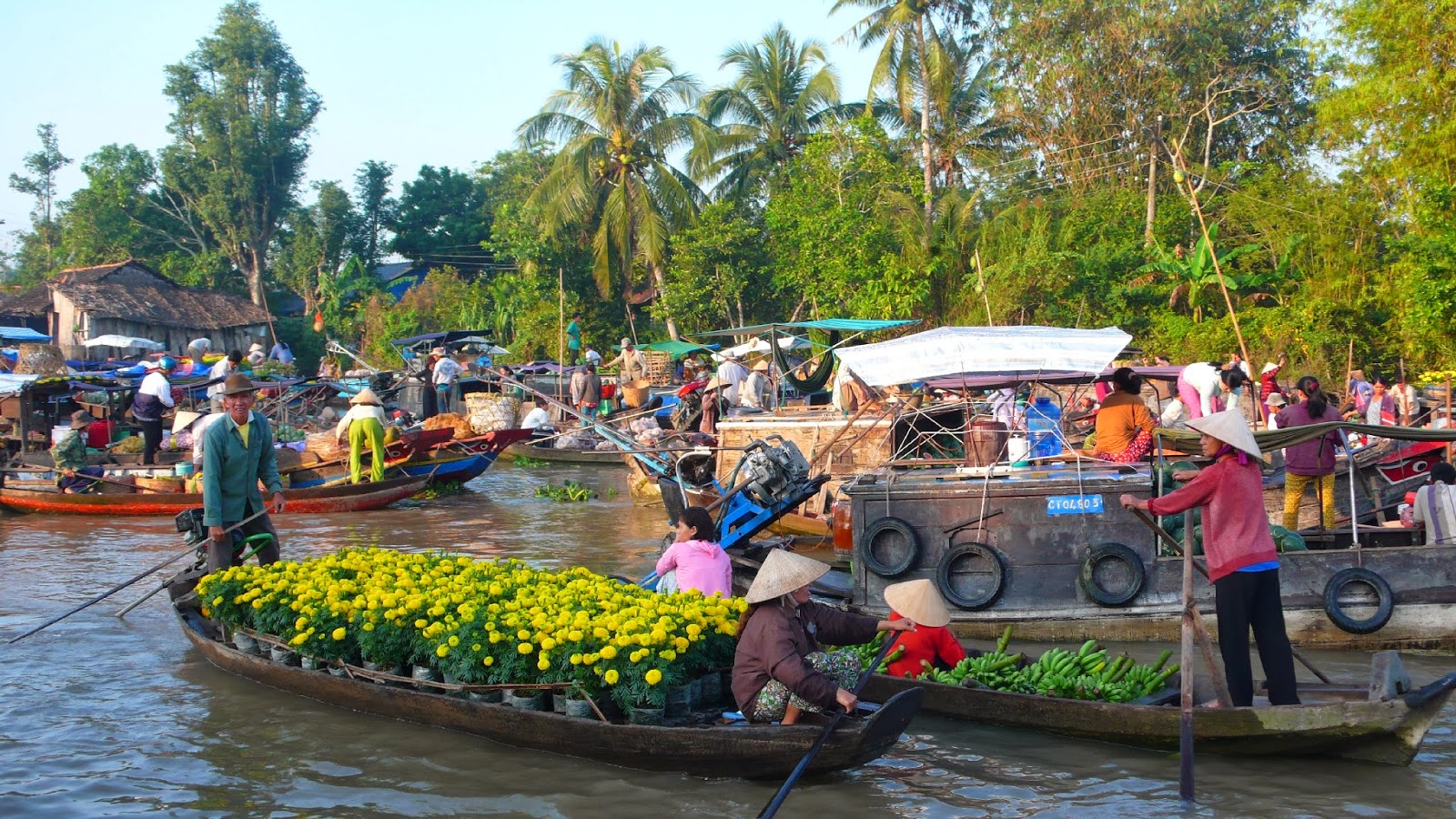 6 unique floating markets in the Southwest of Vietnam (Part two
