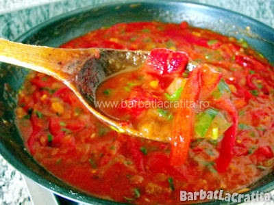 Mâncare de ardei copţi