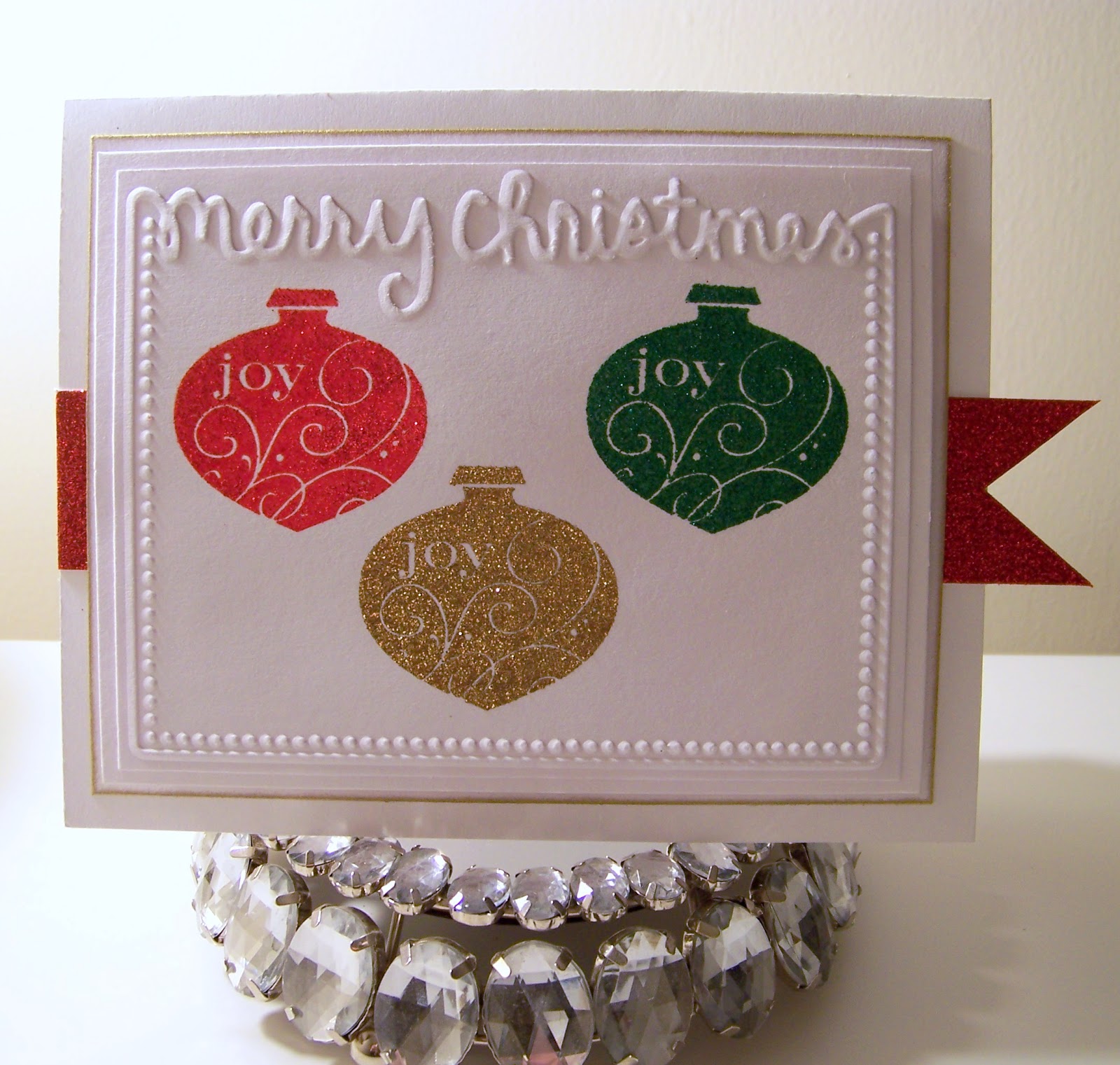 Ann Greenspan's Crafts Another Hobby Lobby embossing