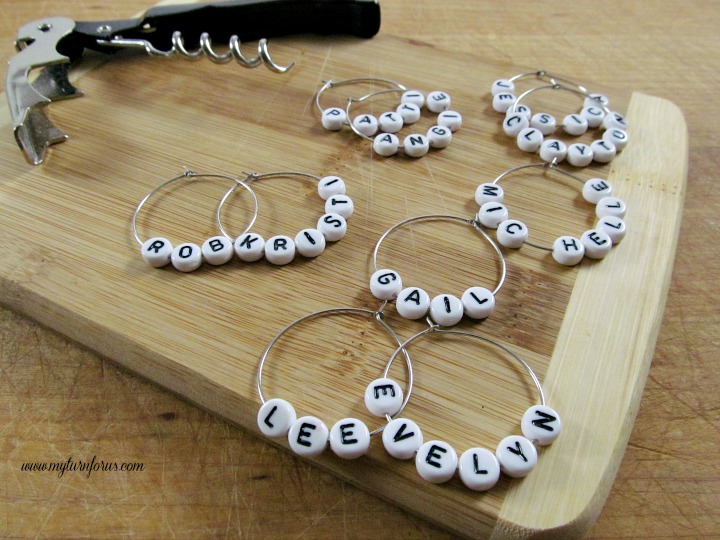 How to make Awesome Wine Glass Charms