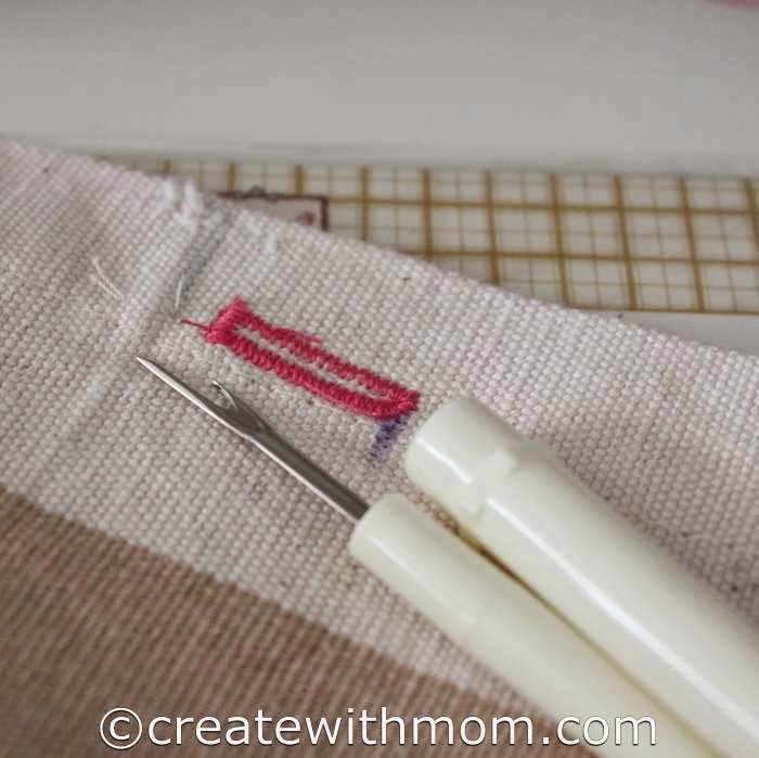 Create With Mom: How to Stitch A Rectangle Cushion Cover For A Bedroom ...