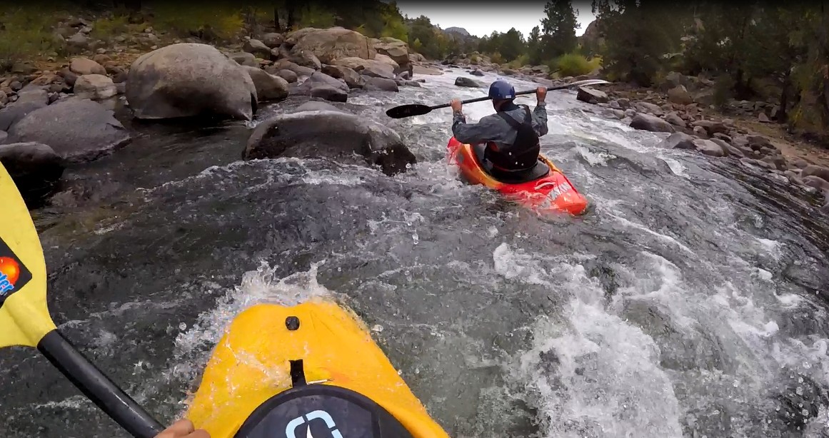 Arkansas River kayaking