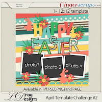 Template : April 2019 Template Challenge 2 by LDrag Designs