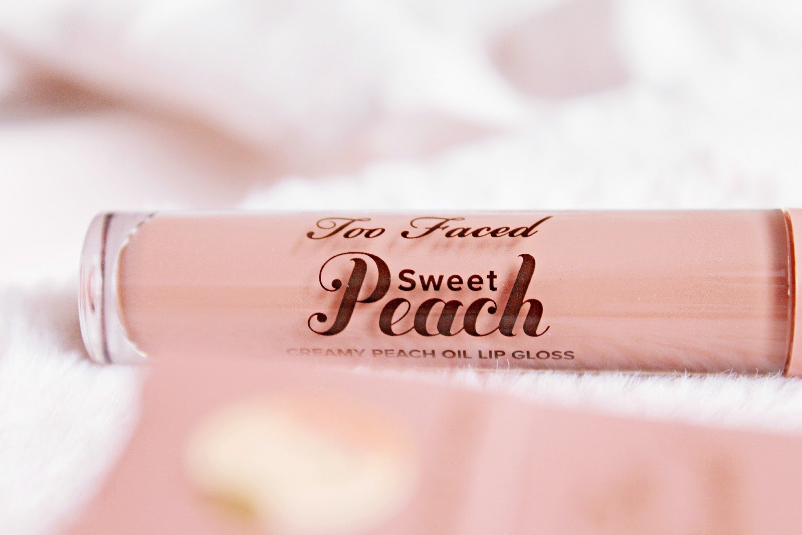 Too Faced Papa don't Peach gloss review