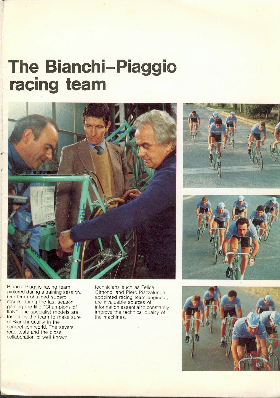 CATALOGUES BIANCHI BIANCHI 1981