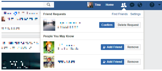 Open Friend Requests On Facebook