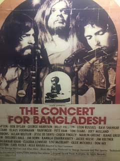 The Concert for Bangladesh Poster from 1971