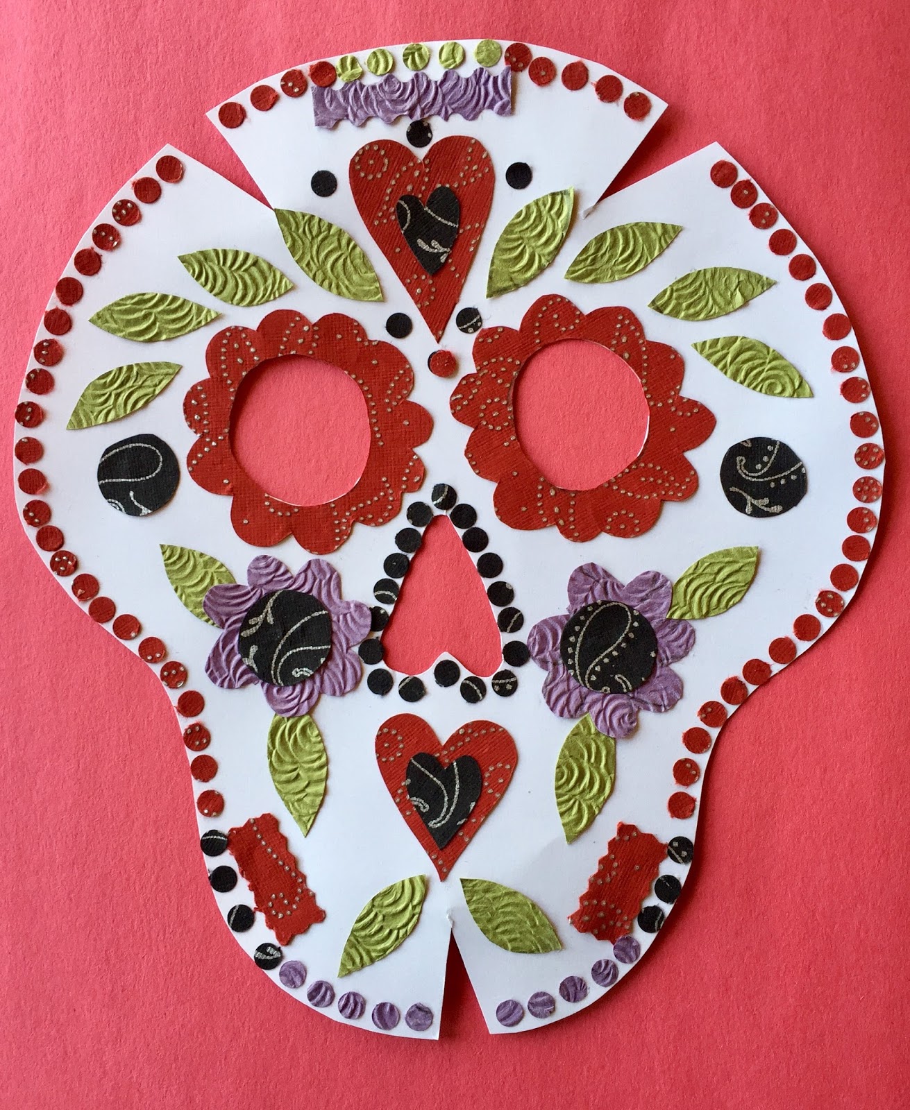 Celebration Masks for the Mexican Days of the Dead SchoolArtsRoom
