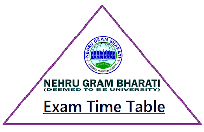 NGBU Time Table 2020