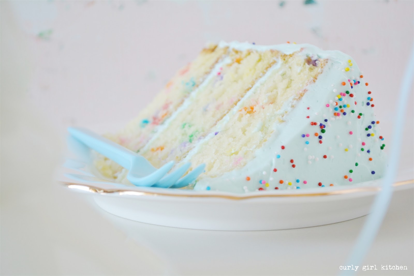 Curly Girl Kitchen Funfetti Cake