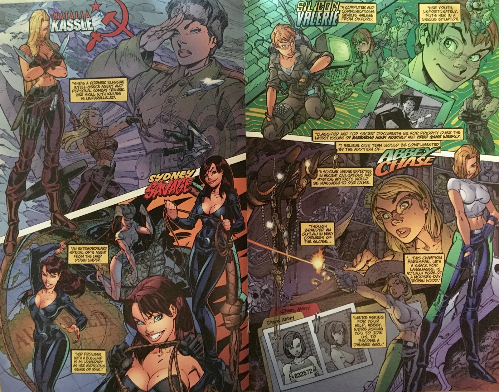 Chris is on Infinite Earths Danger Girl 1 (1998)