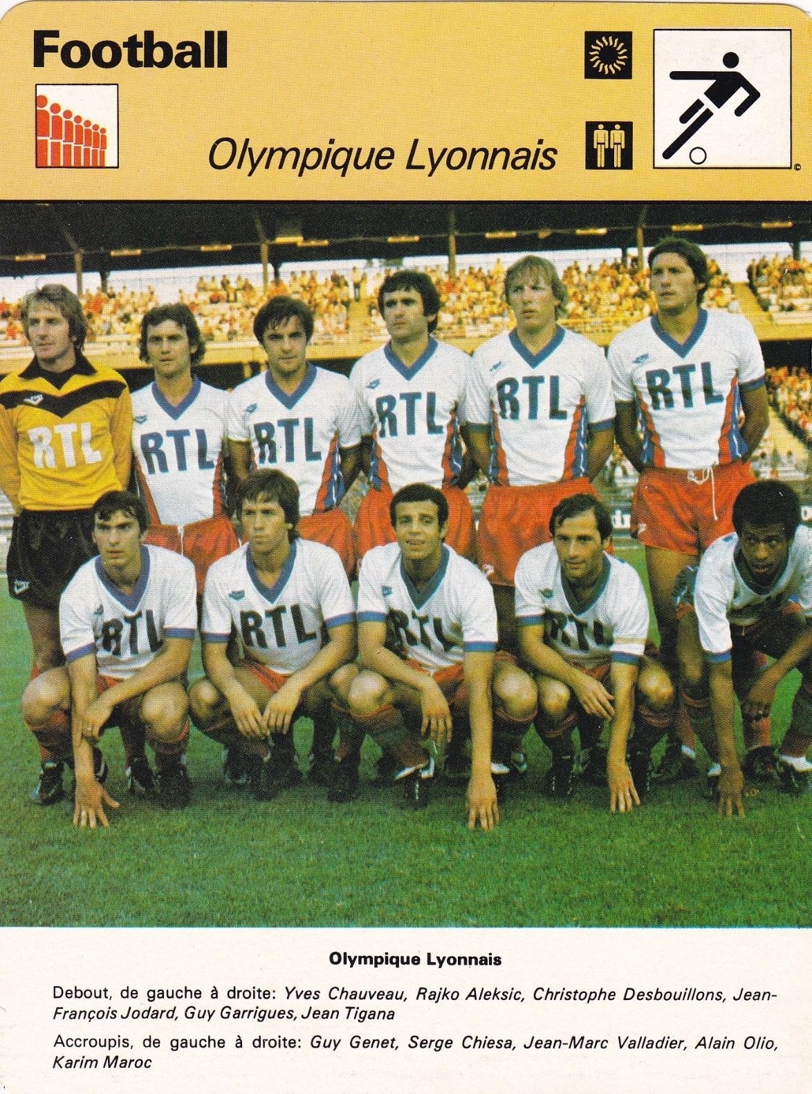 Football Yesterday & Today Olympique Lyonnais,