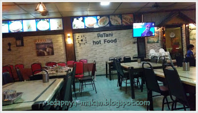 Patani hot food, makanan ala thai di restoran Teluk Muruh