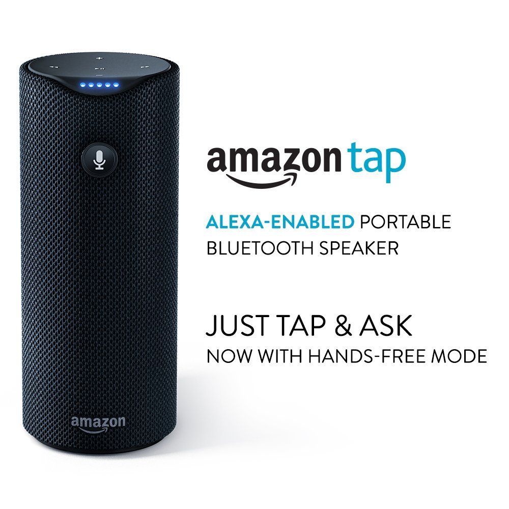 Amazon Tap AlexaEnabled Portable Bluetooth Speaker