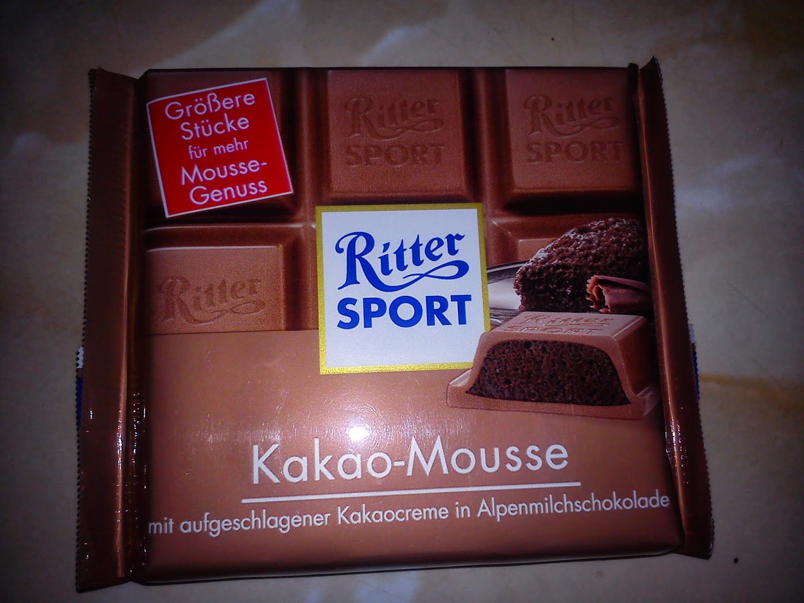 Miłośniczka Słodyczy : Ritter Sport Kakao-Mousse