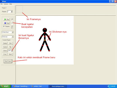 Fadhil-7: Cara Membuat Animasi Stickman