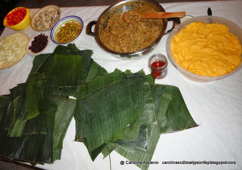 Carolina's Culinary Journey Hallacas Venezuelan Tamales (Venezuela)