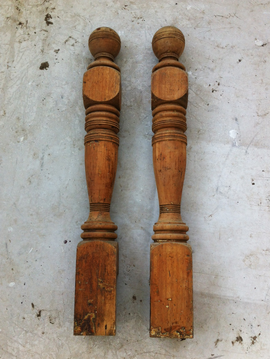 Building Walnut Farm Antique Interior Doors & Newel Posts