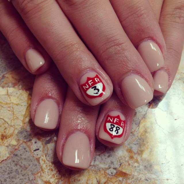 Number nail manicure collection!