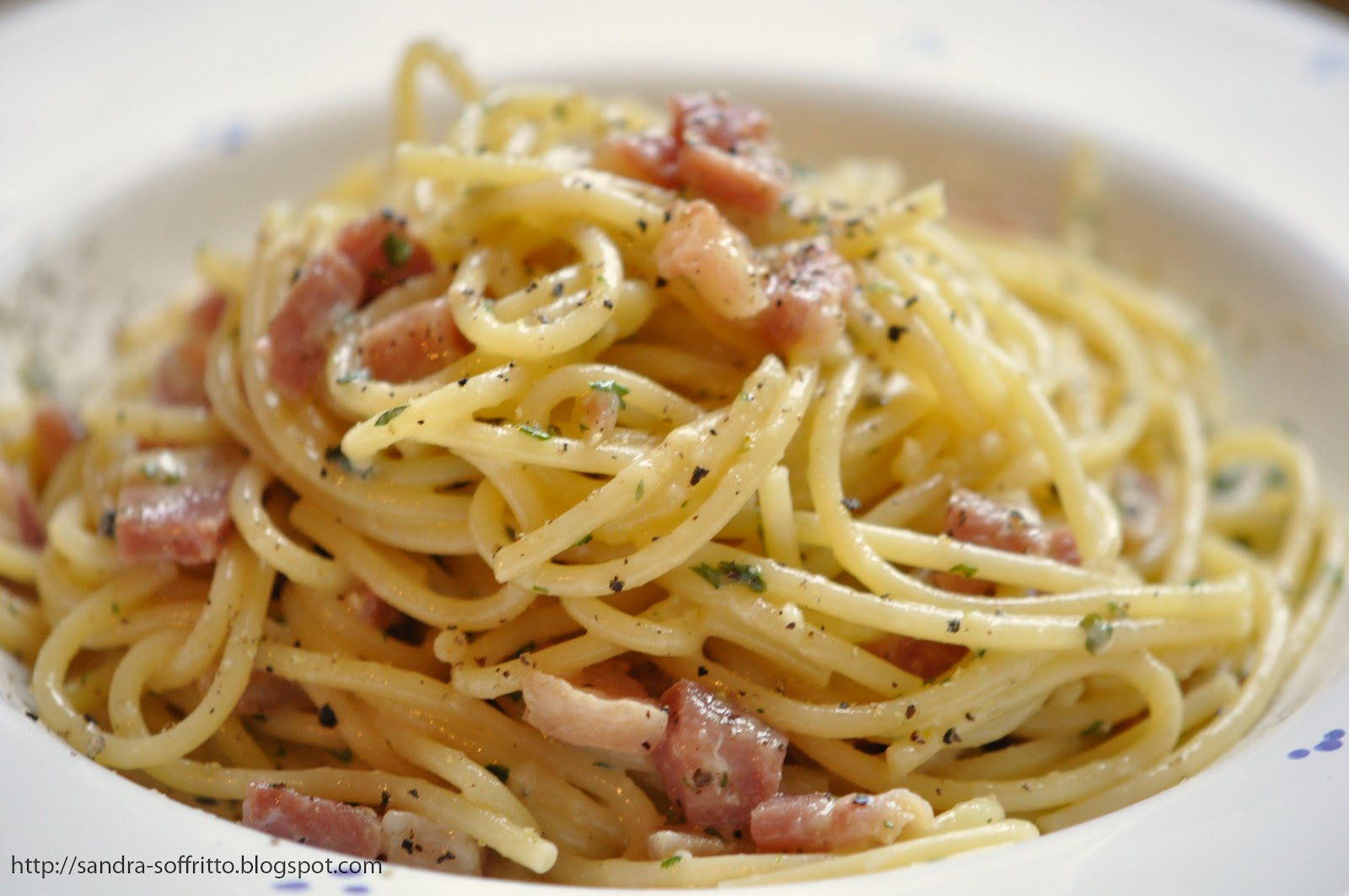 soffritto: Spaghetti Carbonara