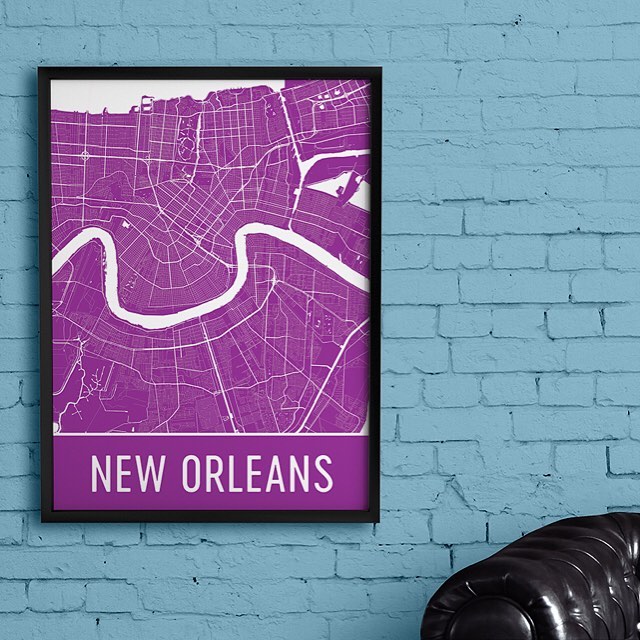 MODERN MAP ART MODERN REVIVAL