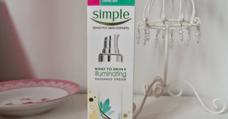 simple illuminating radiance cream