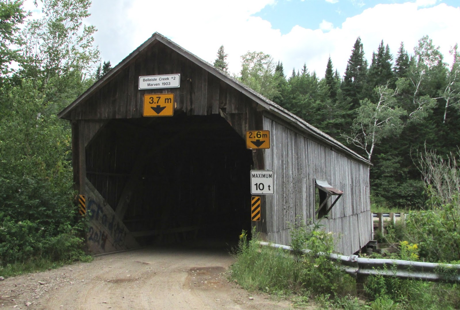 New Brunswick's Covered Bridges Belleisle Creek No.2 (Marven)