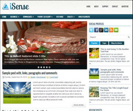 iSense Blogger Template iSense Blogger Template