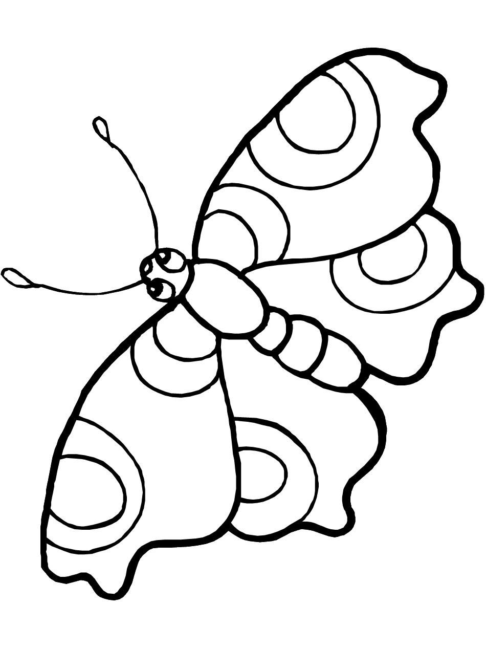 Butterfly Coloring Pages and Printables | Animal Coloring Pages