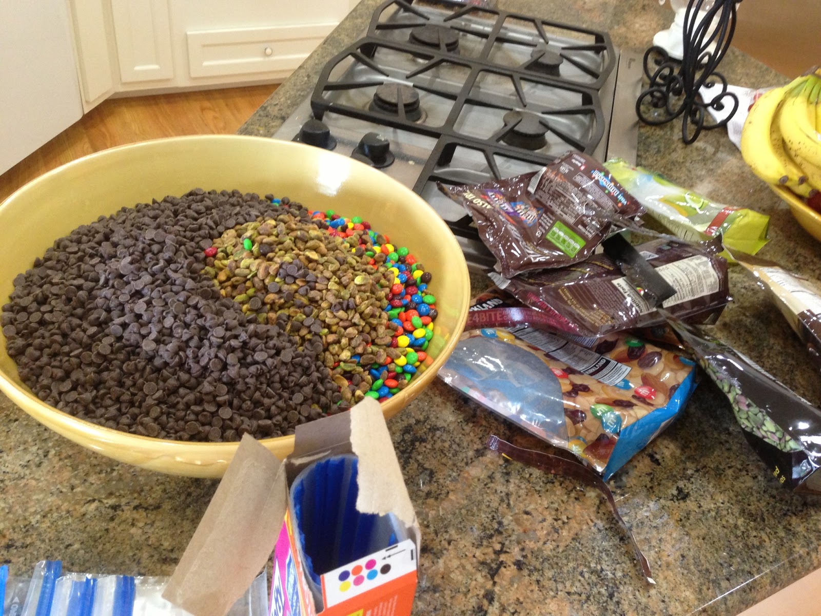 PCT Kuke What does 4 months of trail mix even look like?