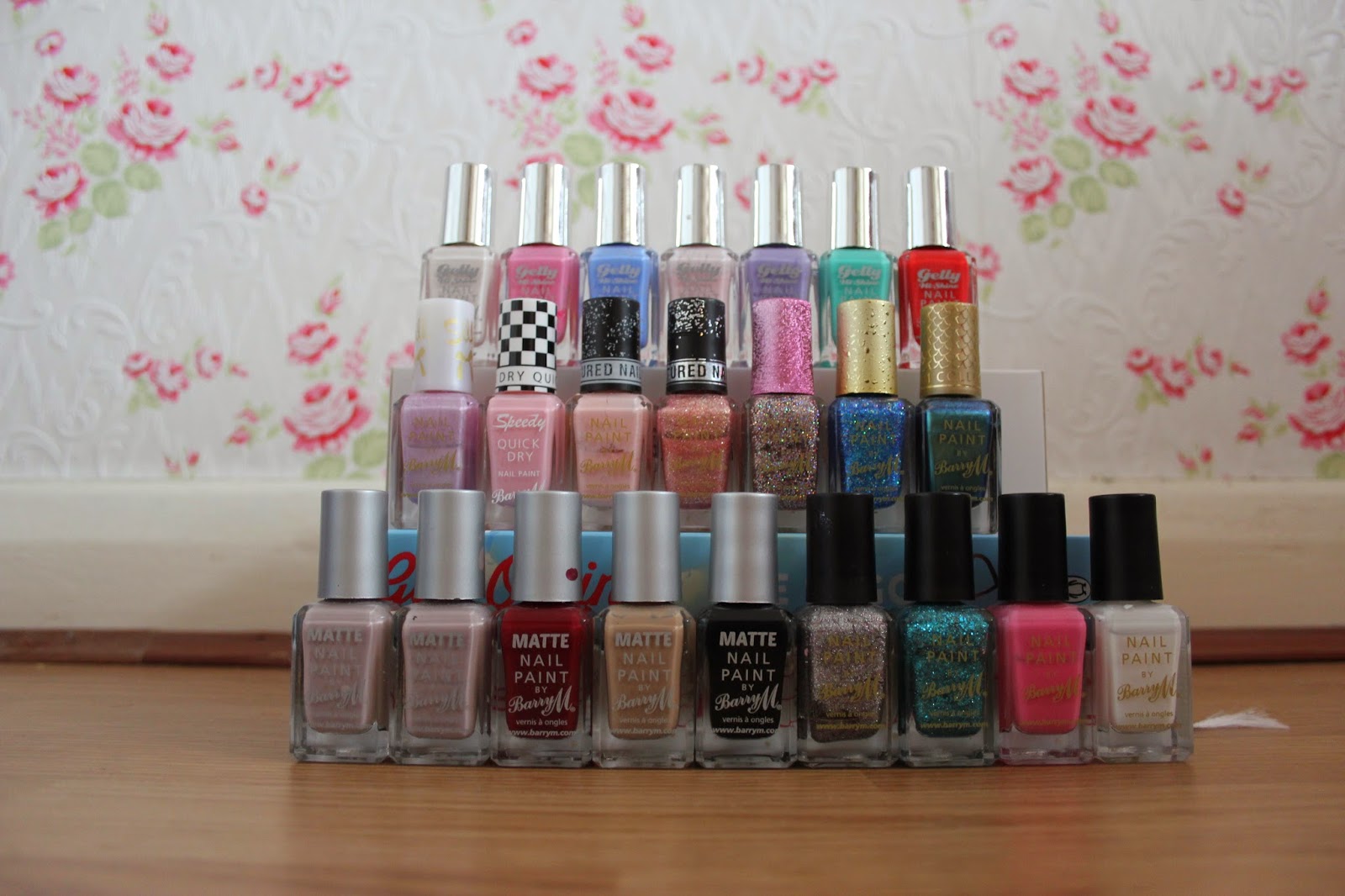 My Barry M addiction nail polish collection
