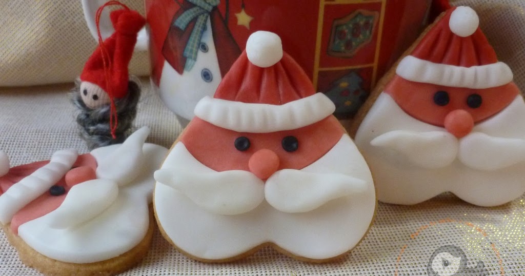 Segnaposto Natale Misya.Biscotti Babbo Natale Semplici Cuori Di Frolla Alla Cannella Decorati Con Pdz