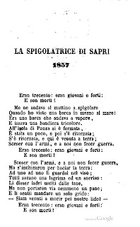 Racconti Cuntarejia La Spigolatrice Di Sapri