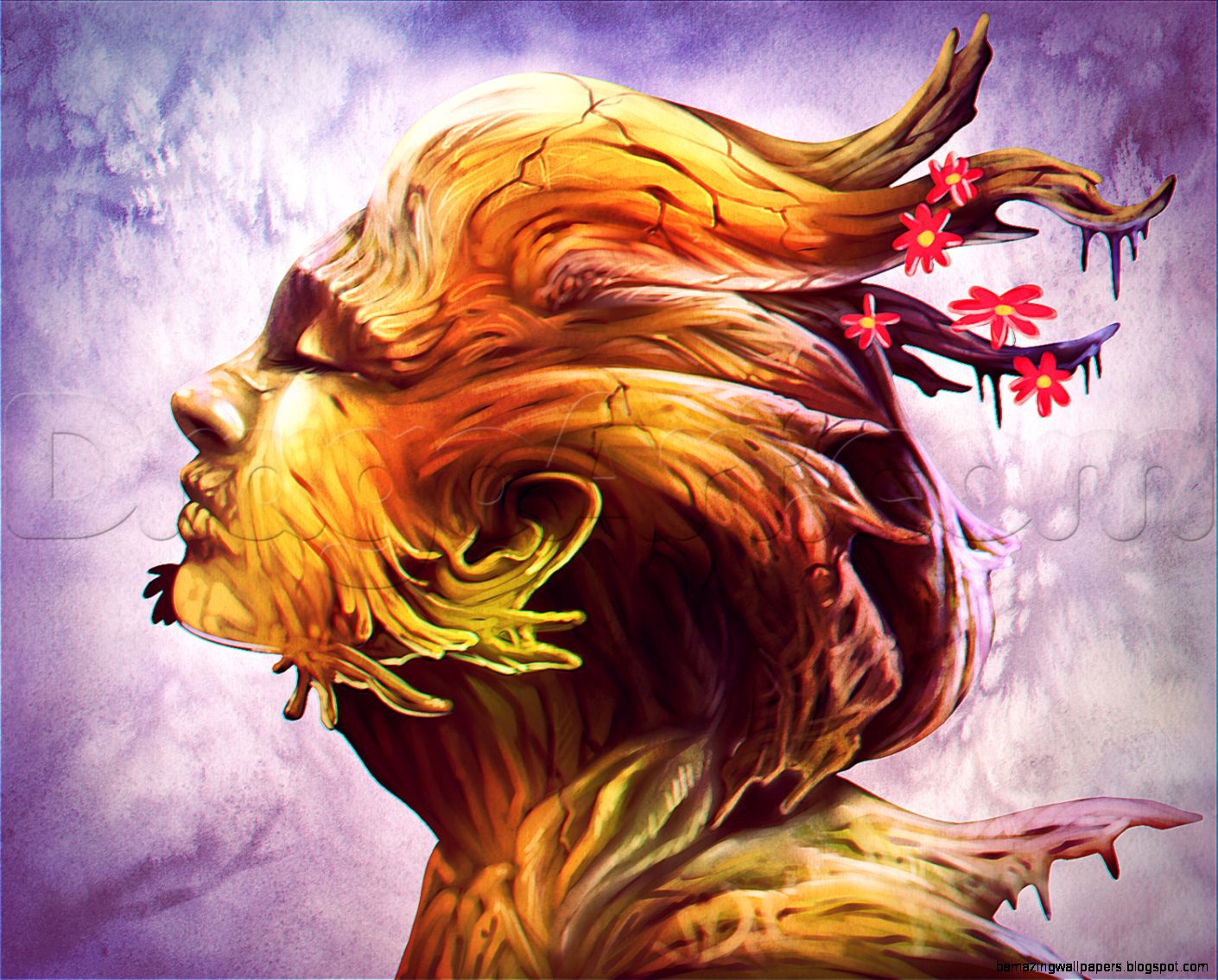 How to Draw Mother Nature Step by Step Art Pop Culture FREE