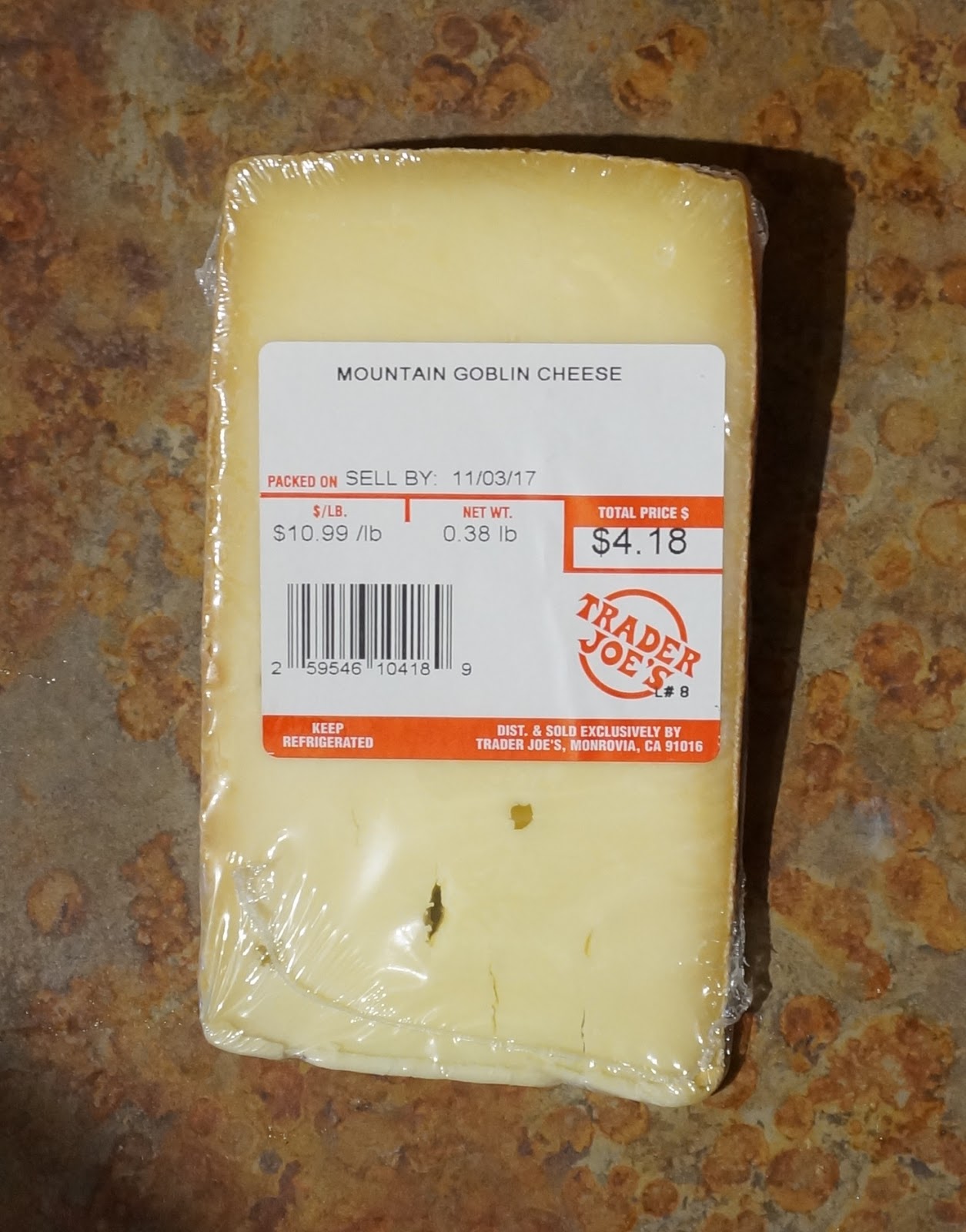 Exploring Trader Joe's Trader Joe's Mountain Goblin Semisoft Cheese