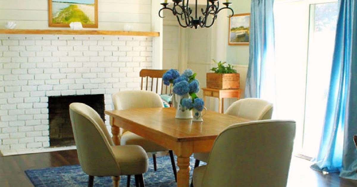 Modern Coastal Farmhouse Dining Room Update love my simple home