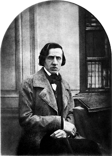 Frederic Chopin by Bisson in 1849