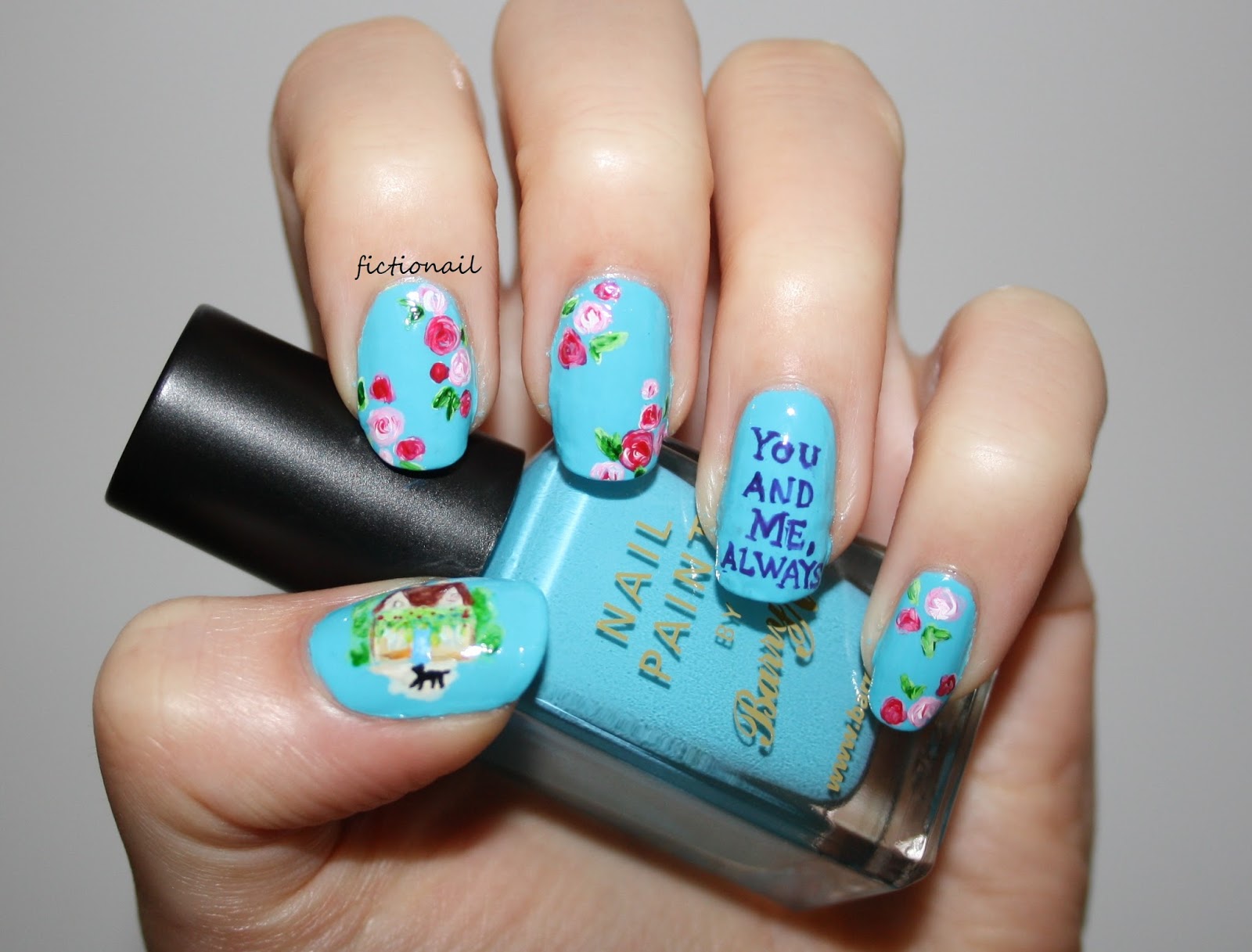 You And Me, Always Book Cover Nails